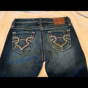 Big Star Remy Low Rise Boot Cut Jeans Western 27L